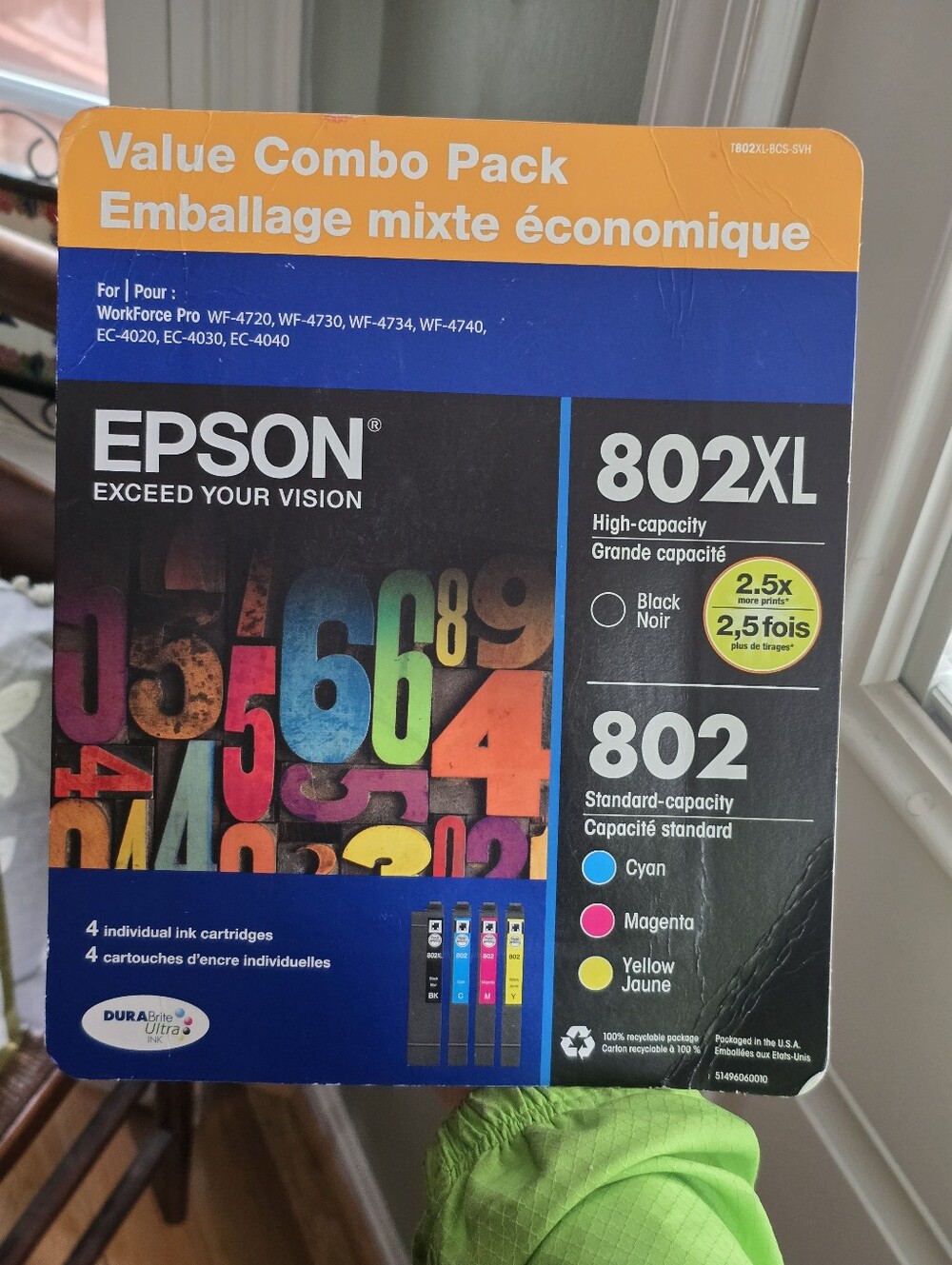 802 XL epson Printer Ink New